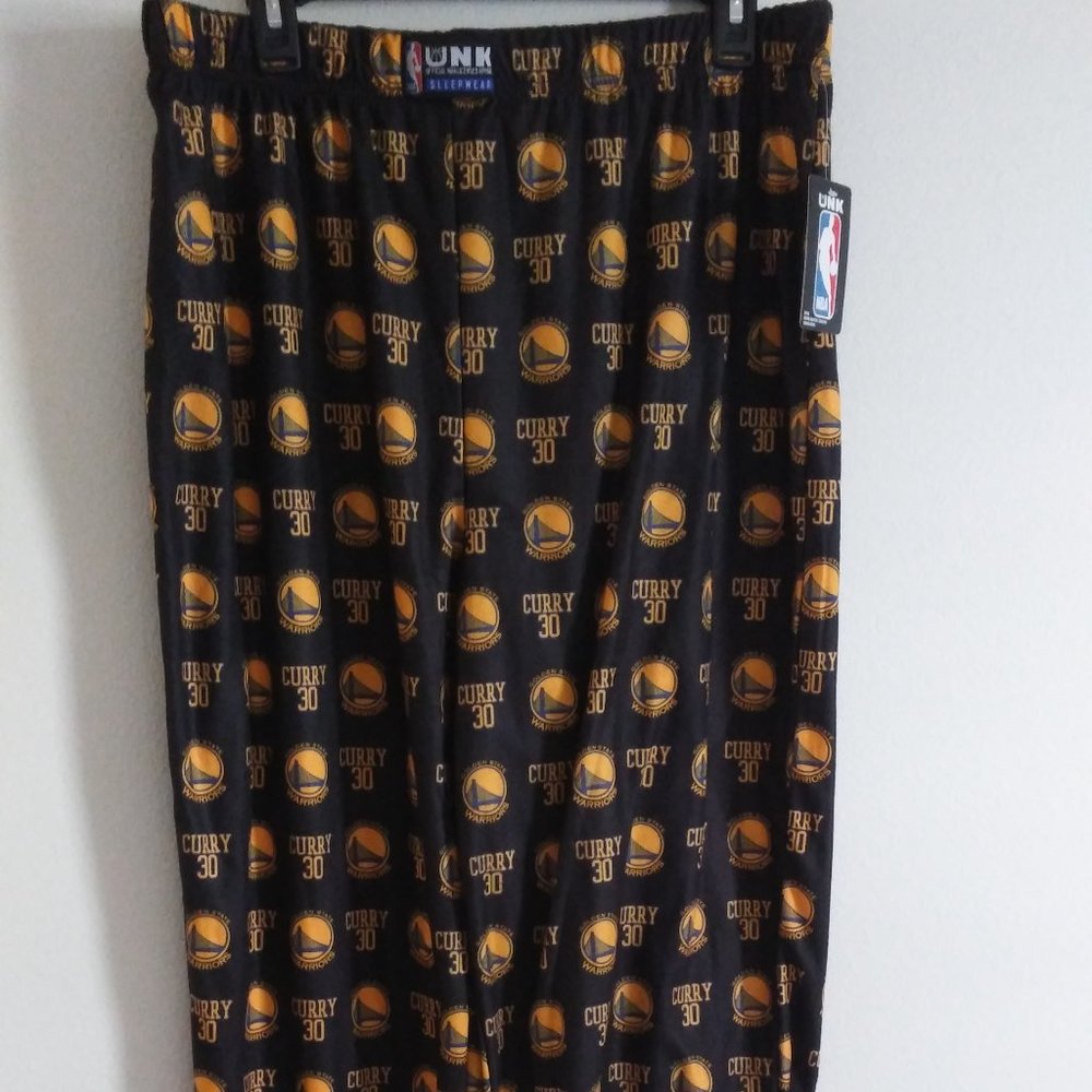 UNK NBA XL Black Gold Unisex Pajama  Pants